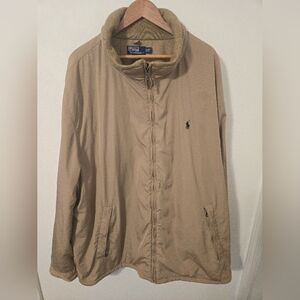 Polo Ralph Lauren Harrington Khaki Jacket Big and Tall Mens 4XLT Classic